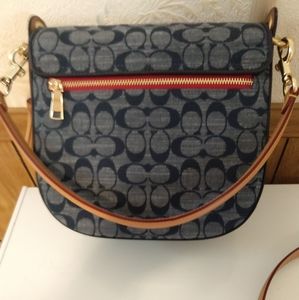 Coach purse and matching wallet